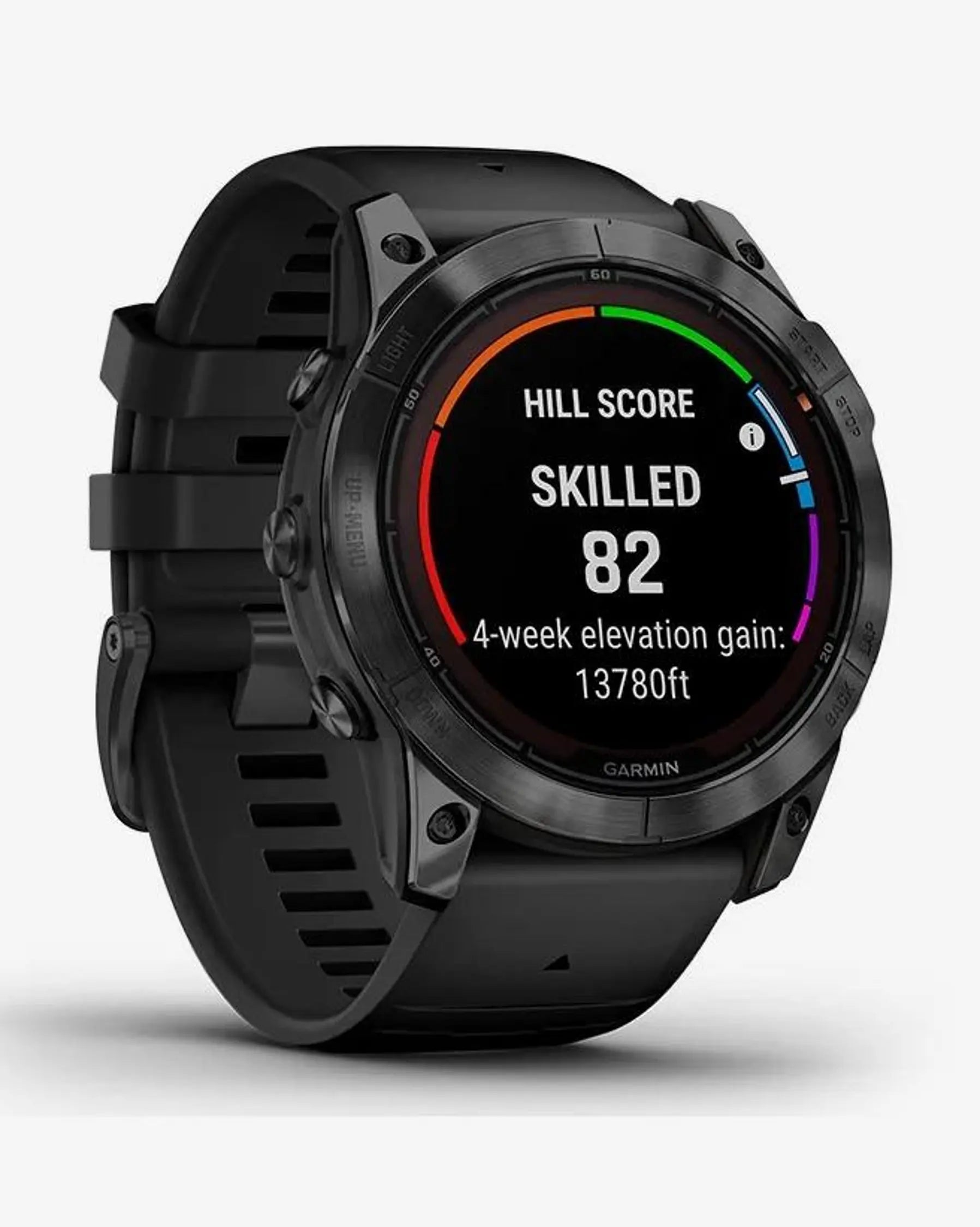 Garmin Fenix 7X Pro Solar Edition gris oscuro correa negro