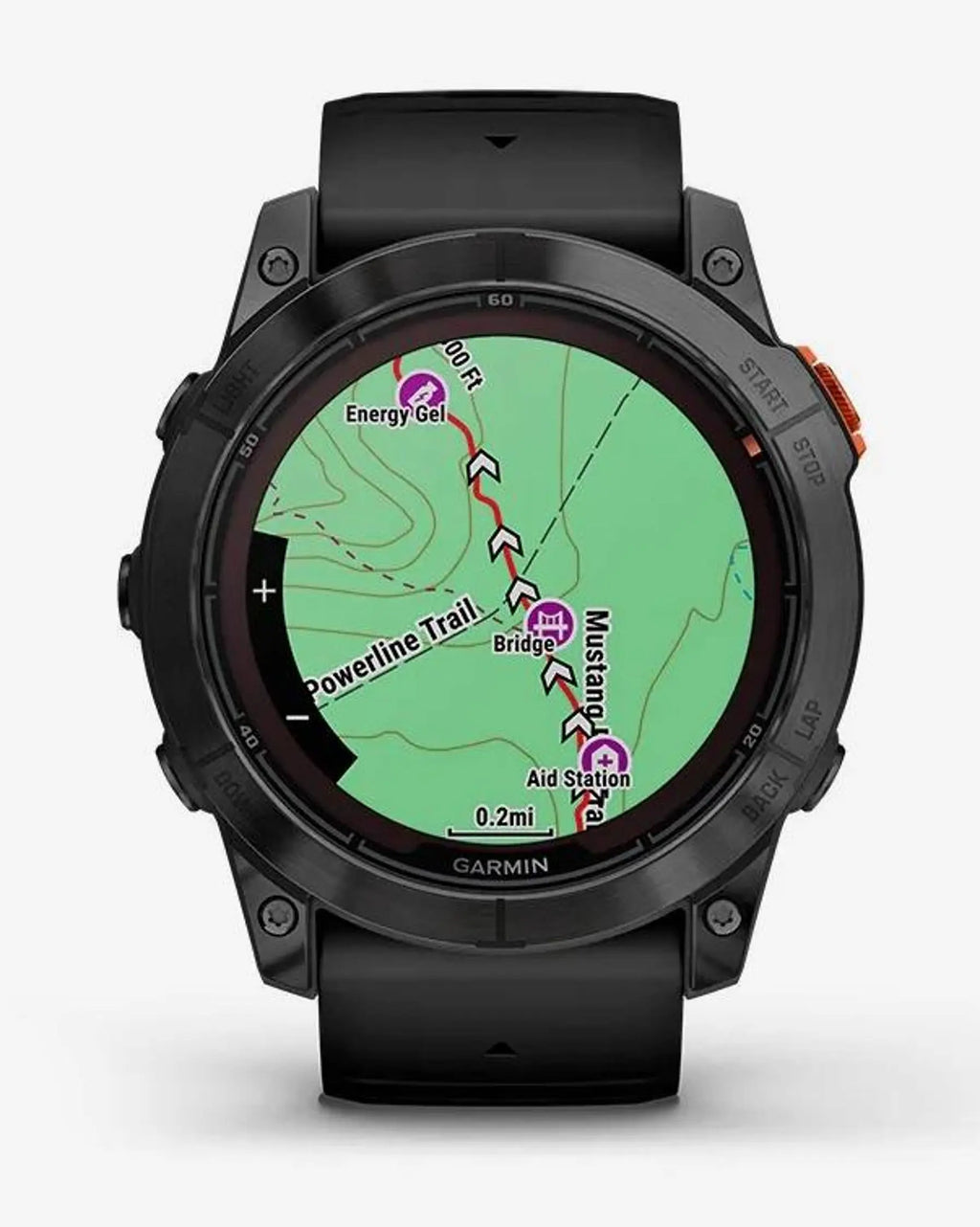Garmin Fenix 7X Pro Solar Edition gris oscuro correa negro