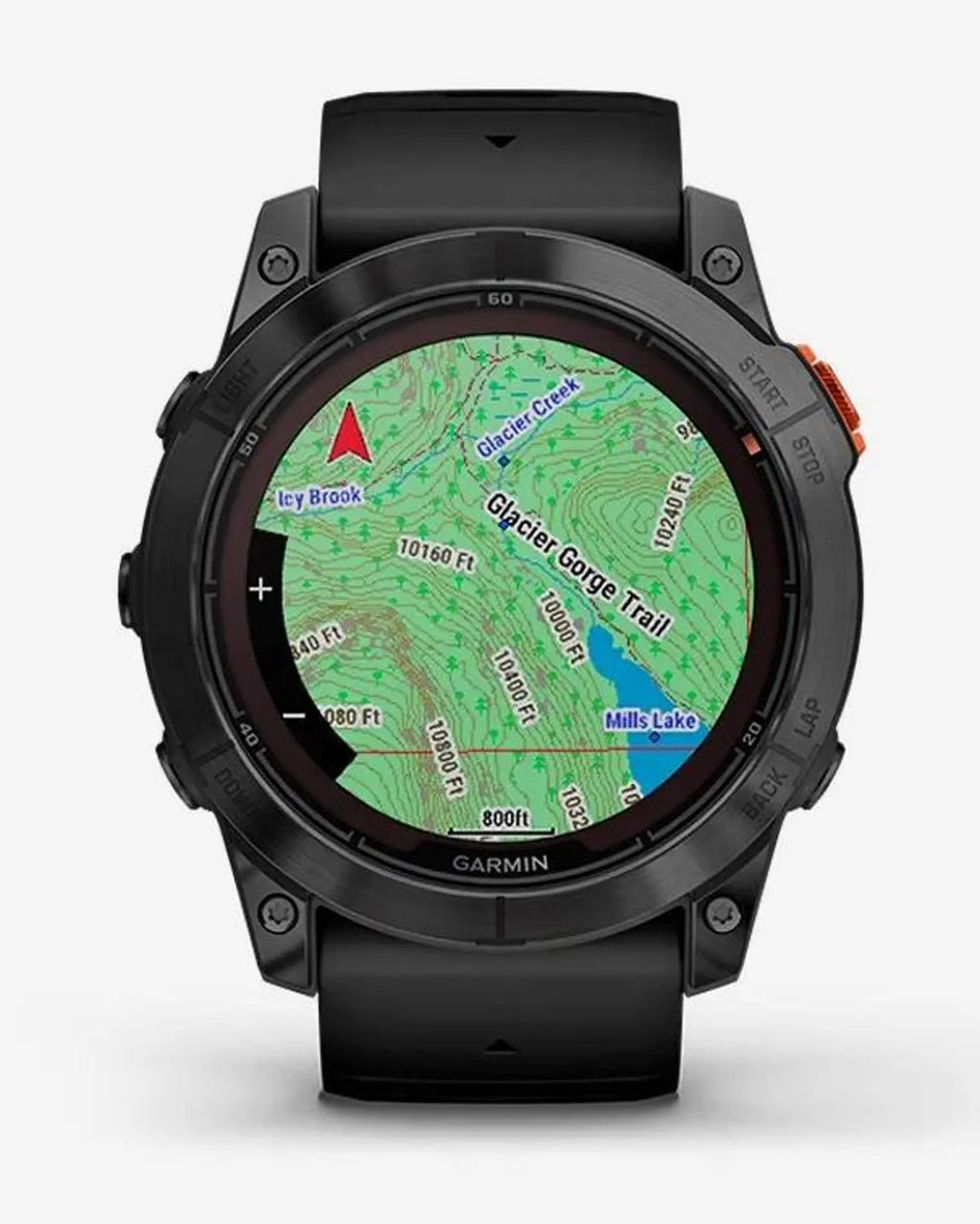 Garmin Fenix 7X Pro Solar Edition gris oscuro correa negro