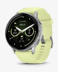 Garmin Venu 4 - 45 mm plateado correa amarillo