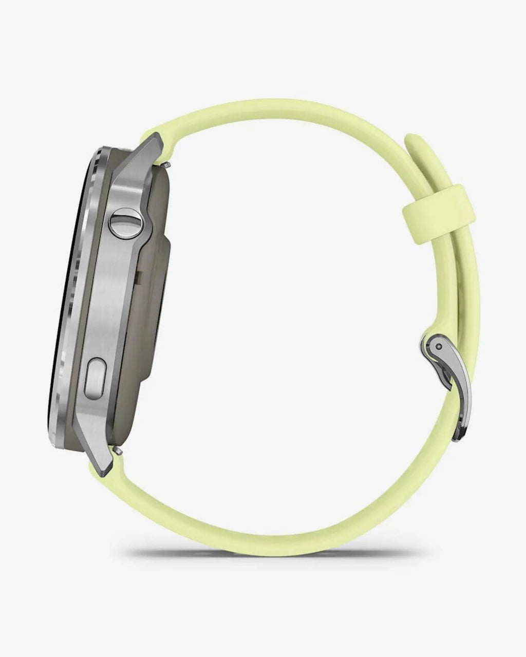 Garmin Venu 4 - 45 mm plateado correa amarillo