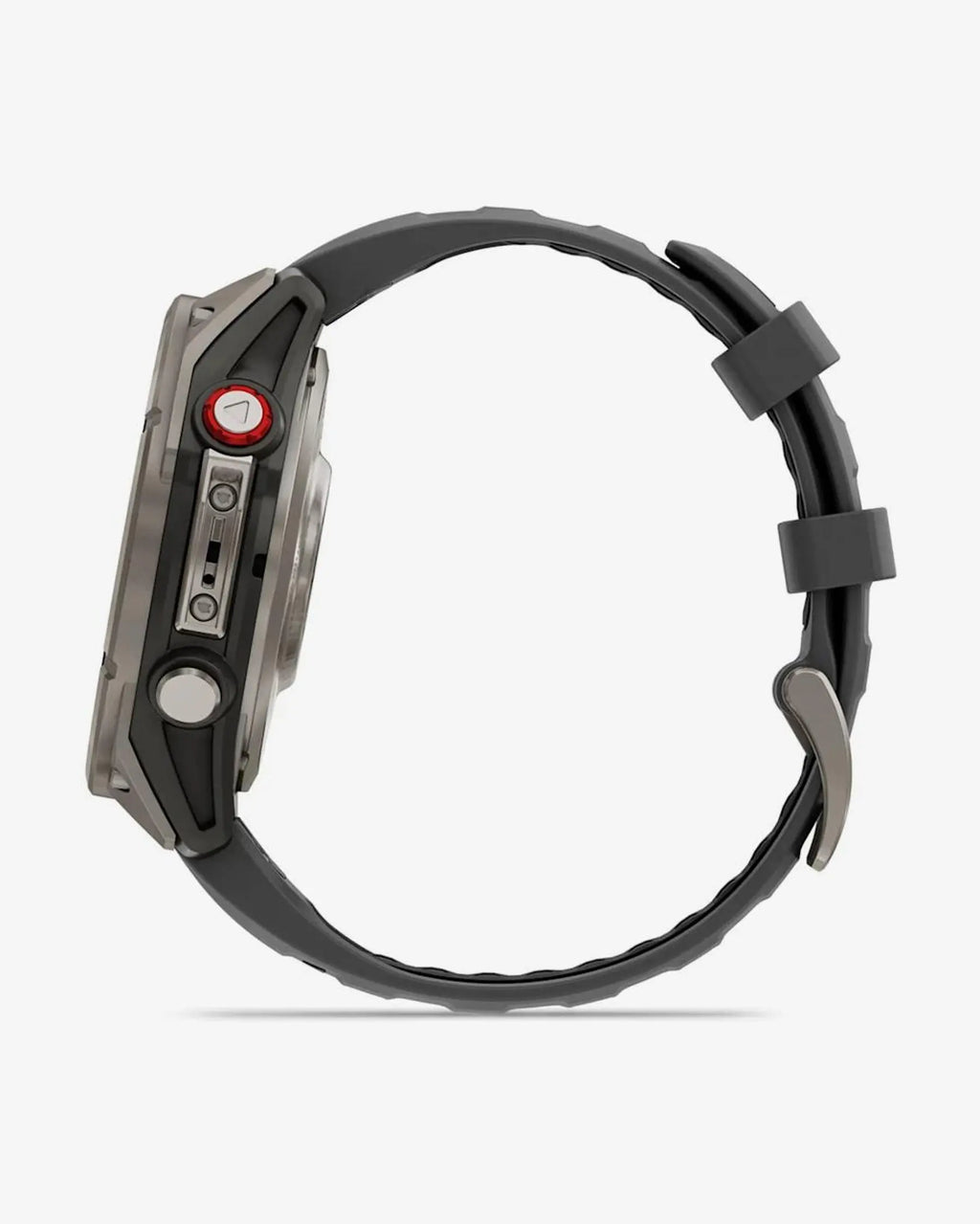 Garmin Fenix 8 Pro AMOLED Zafiro 47 mm Titanio gris plateado correa negro gris