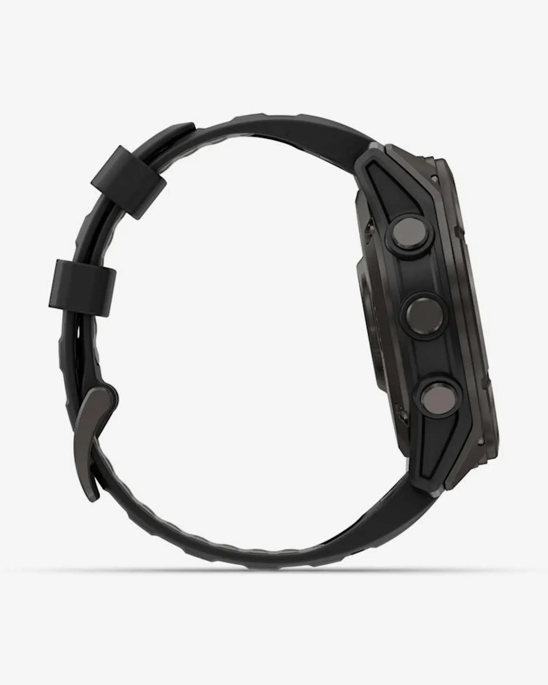 Garmin Fenix 8 Pro AMOLED Zafiro 51 mm Titanio gris carbón correa negro