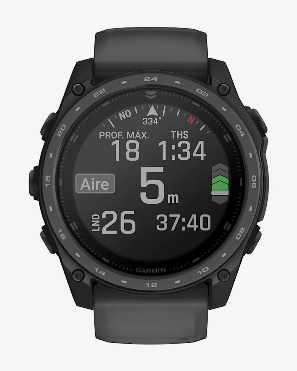 Garmin Tactix 8 AMOLED 51 mm Cerakote gris