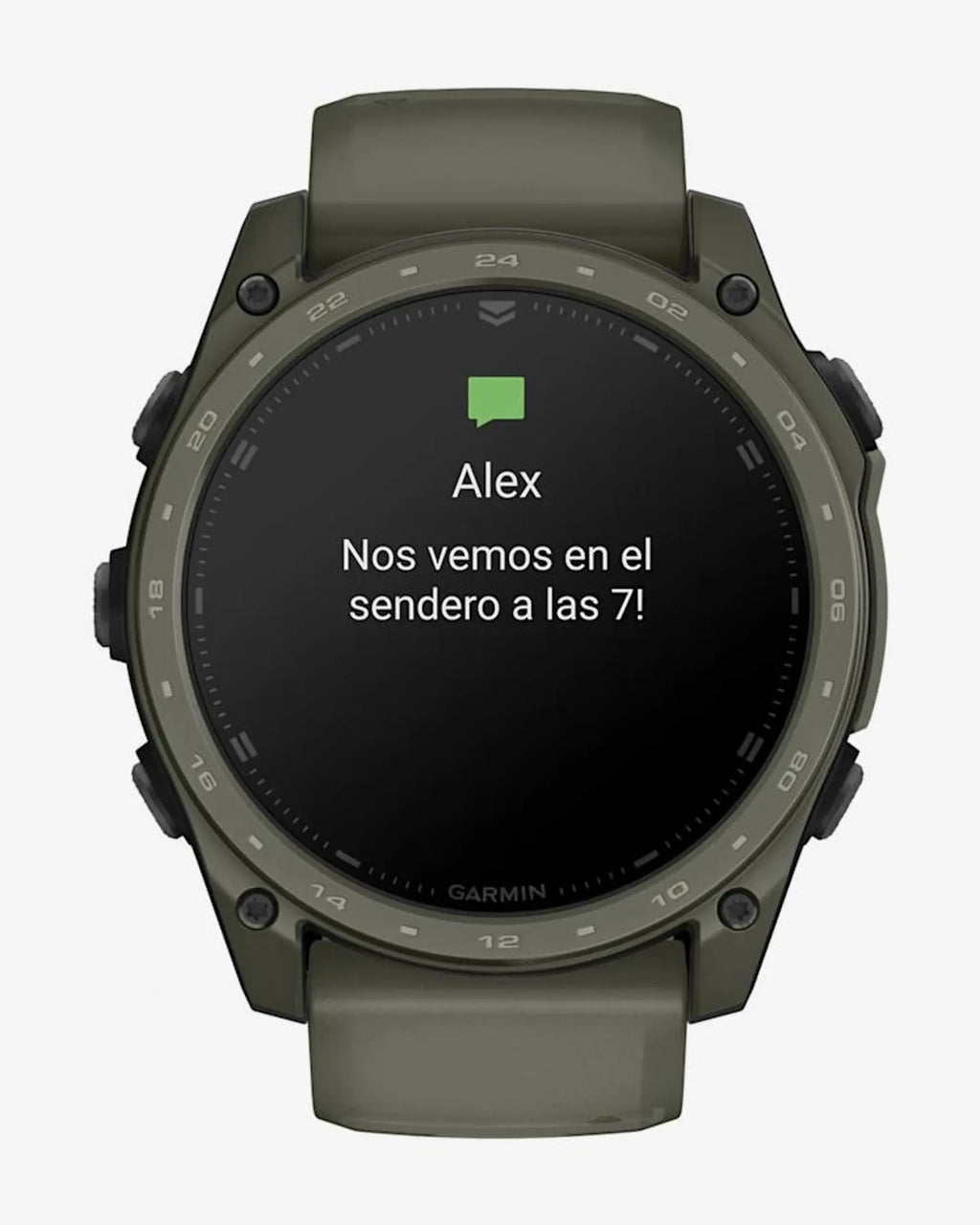 Garmin Tactix 8 AMOLED 51 mm Cerakote verde