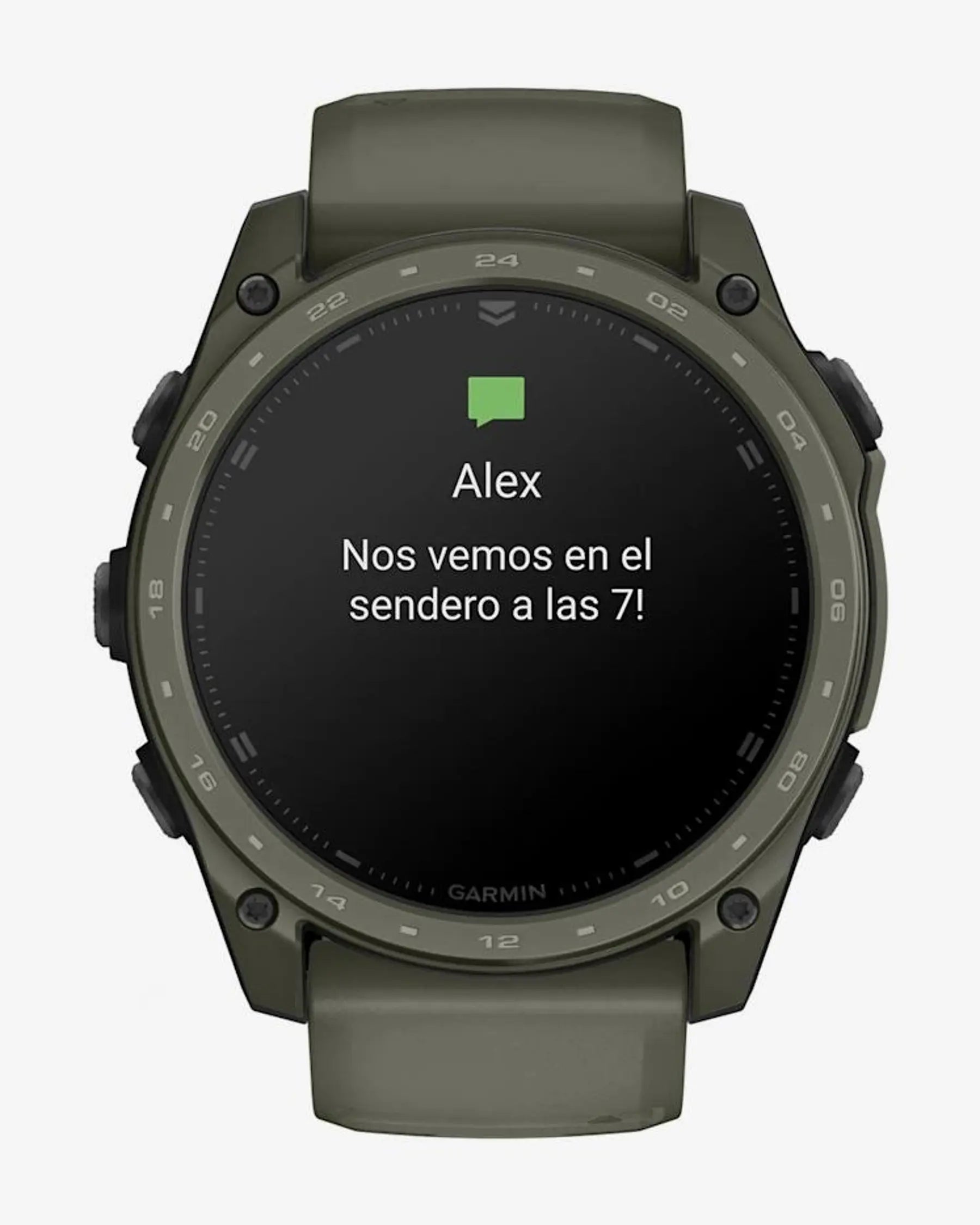 Garmin Tactix 8 AMOLED 51 mm Cerakote verde
