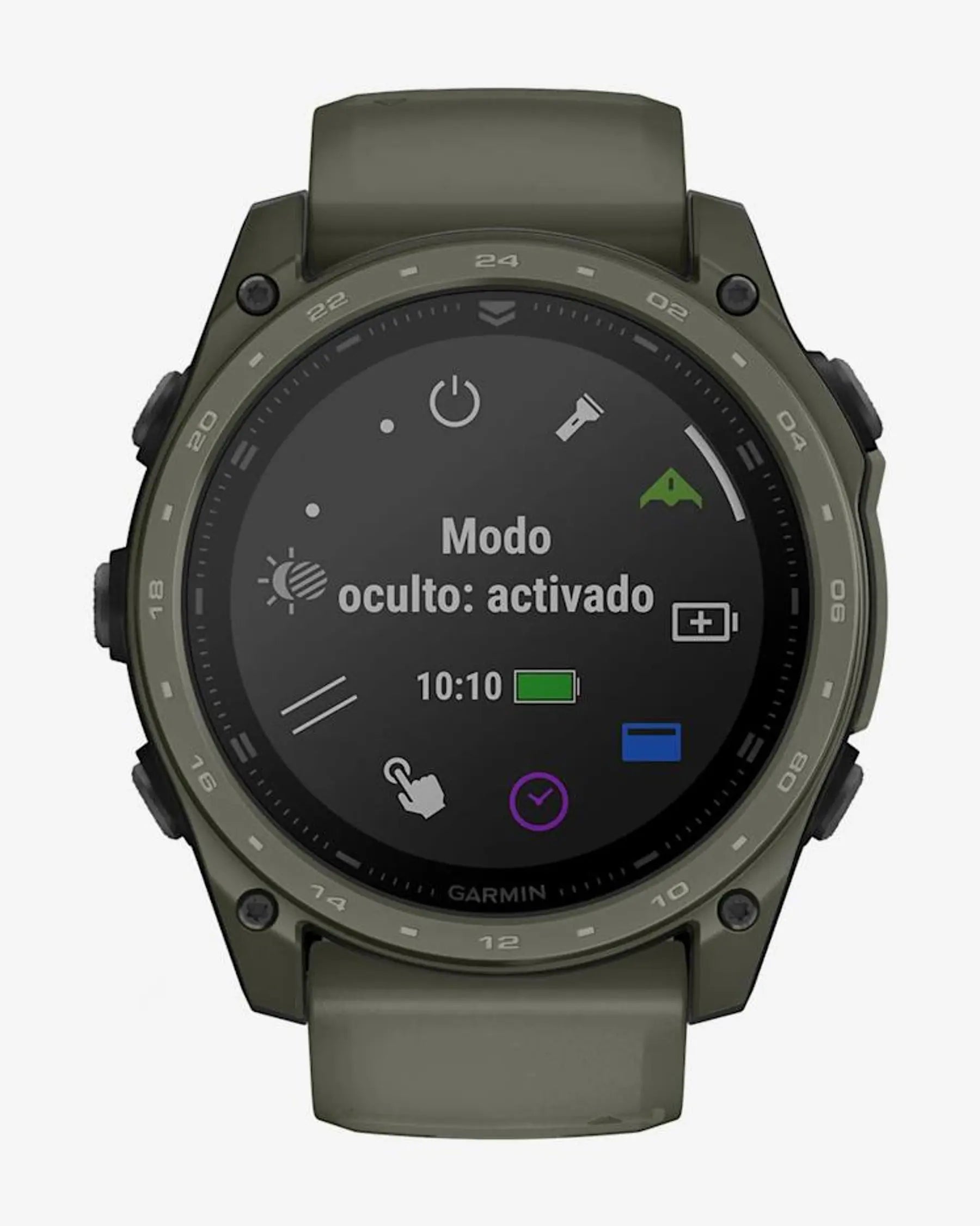 Garmin Tactix 8 AMOLED 51 mm Cerakote verde