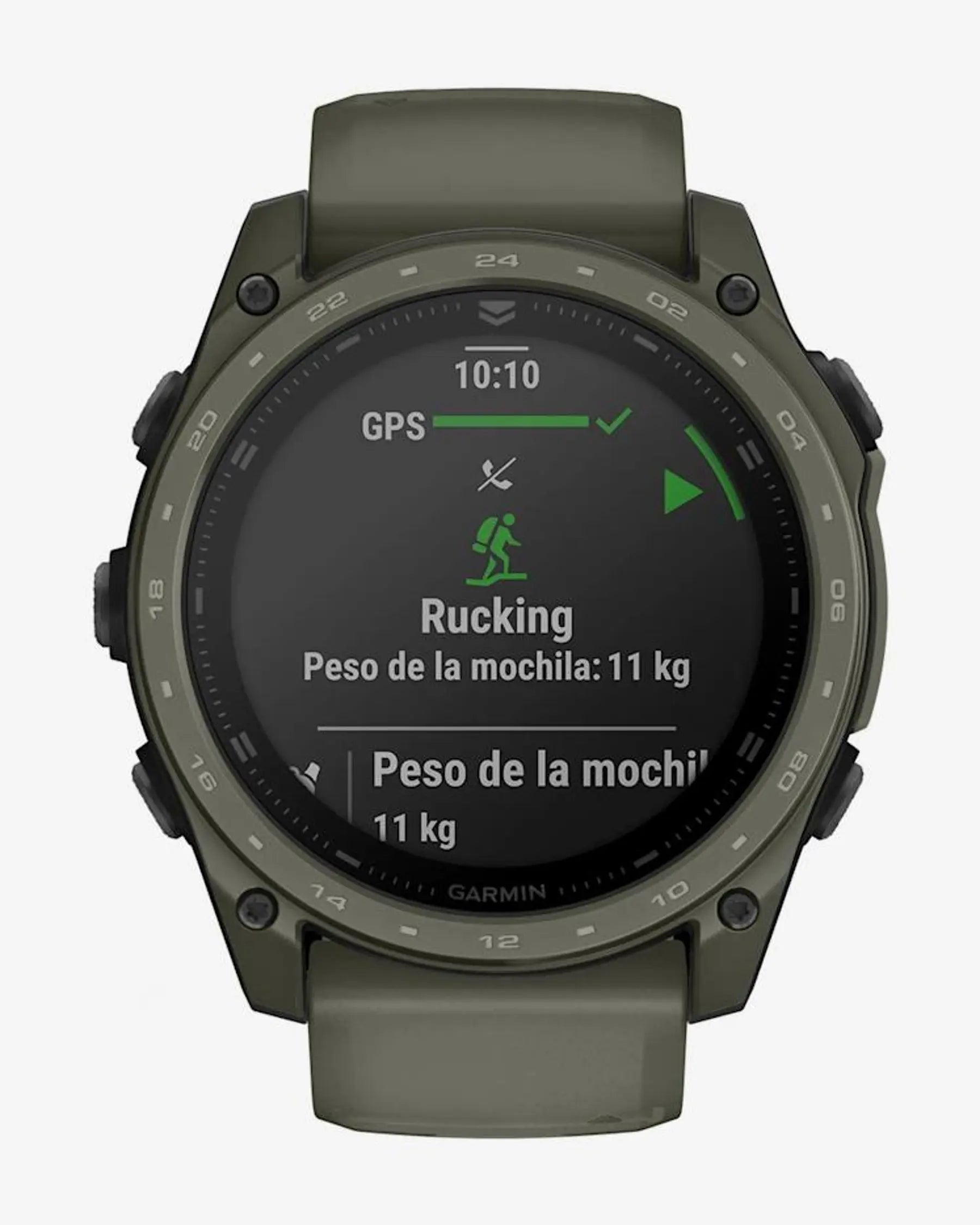 Garmin Tactix 8 AMOLED 51 mm Cerakote verde