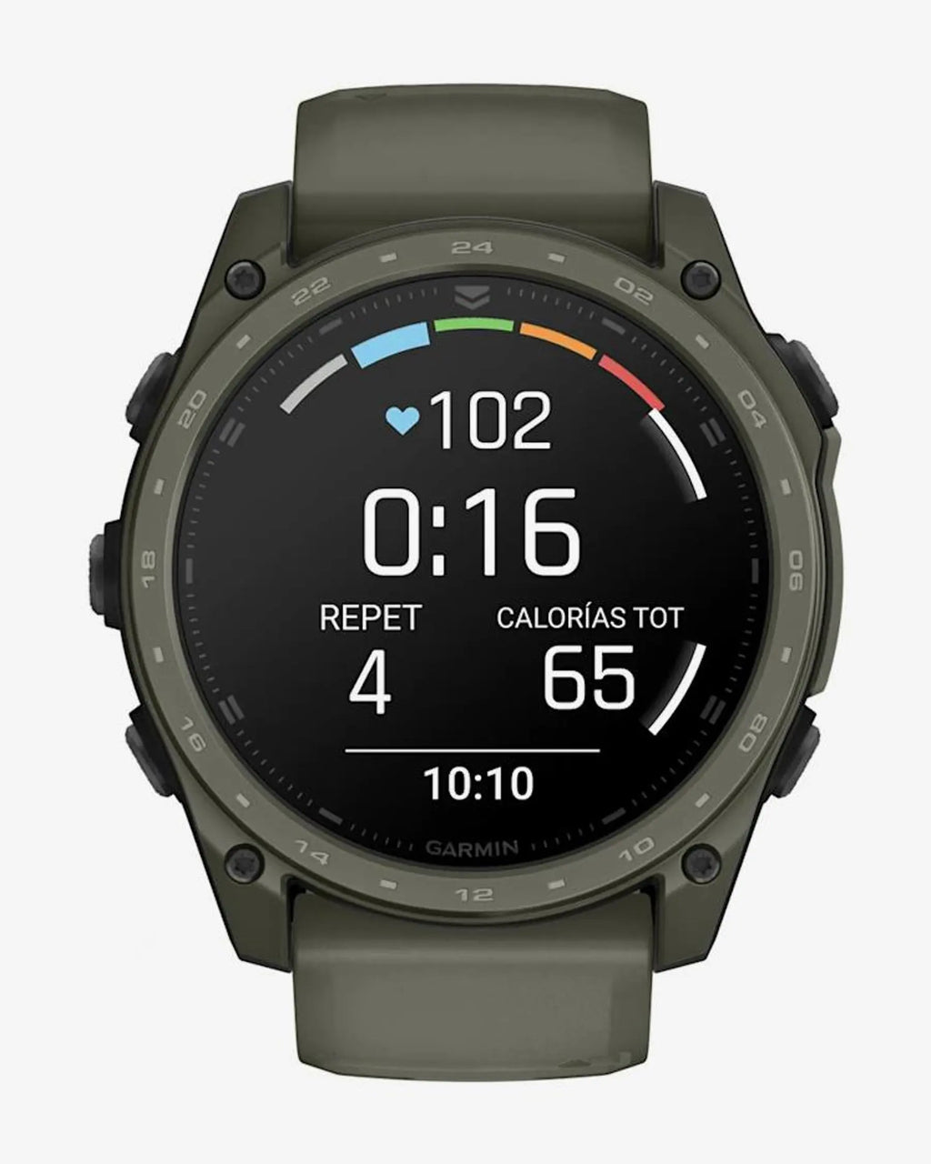 Garmin Tactix 8 AMOLED 51 mm Cerakote verde