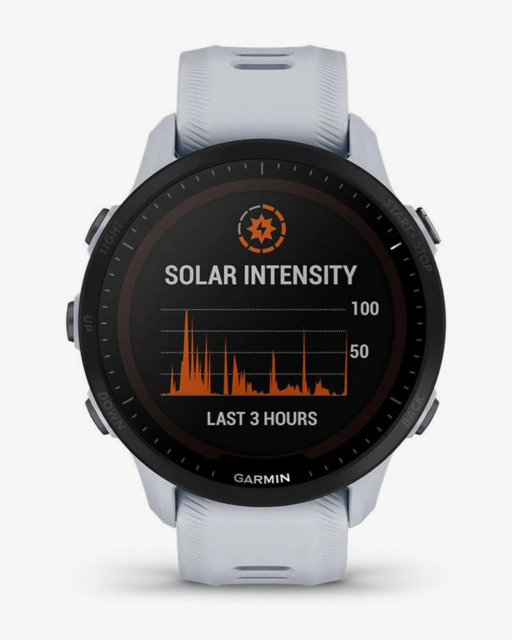Garmin Forerunner 955 Solar blanco