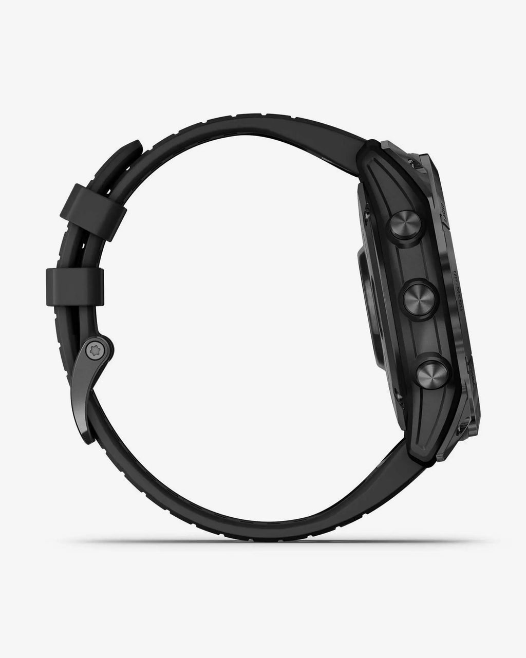 Garmin Fenix 7X Pro Zafiro Solar Titanio gris carbón correa negro