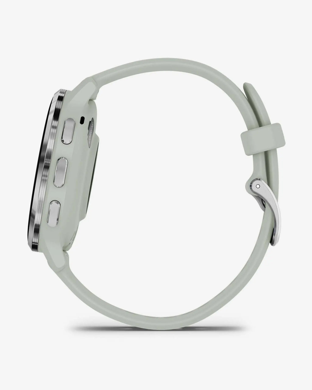 Garmin Venu 3S plata correa silicona verde pálido