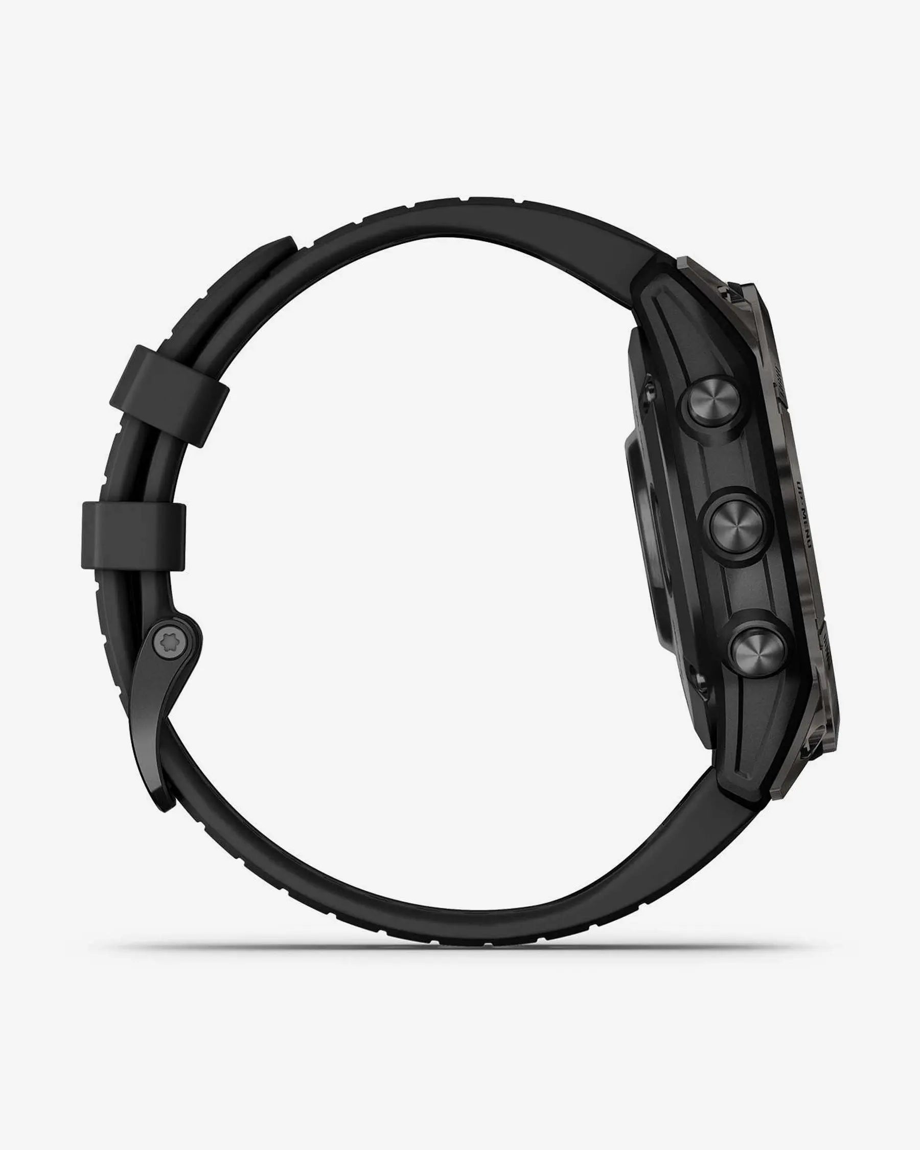Garmin EPIX 2 PRO Zafiro 47 mm Titanio DLC gris carbón correa negro
