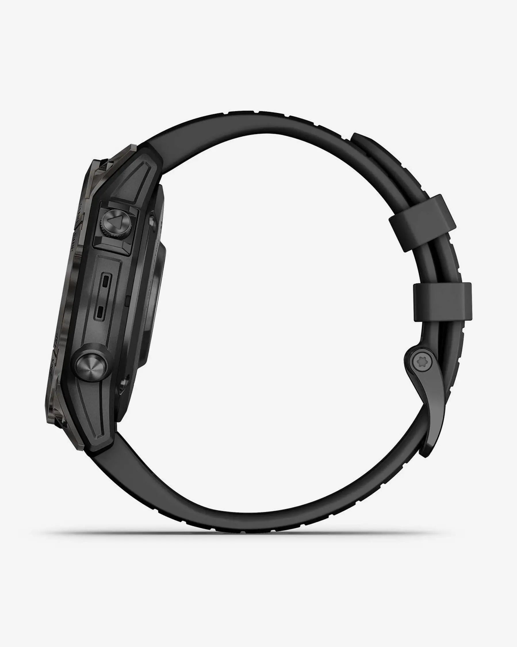 Garmin EPIX 2 PRO Zafiro 47 mm Titanio DLC gris carbón correa negro