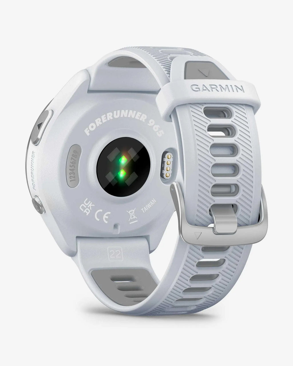 Garmin Forerunner 965 blanco correa blanco gris