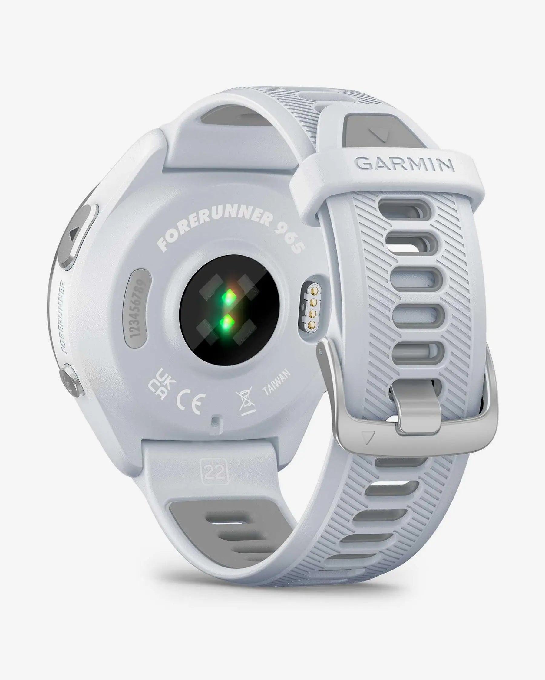 Garmin Forerunner 965 blanco correa blanco gris