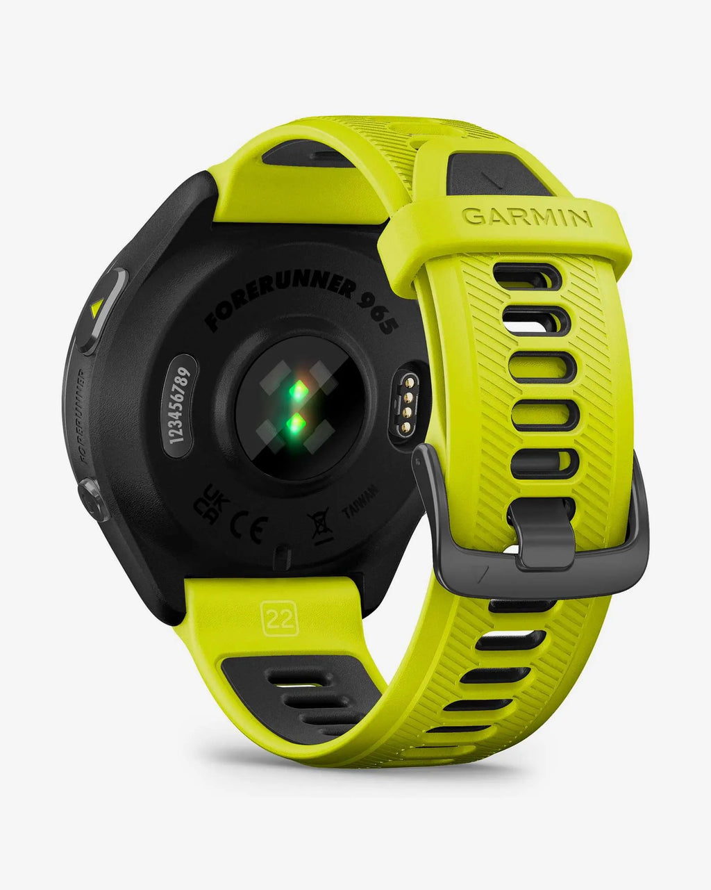 Garmin Forerunner 965 negro correa amarillo negro
