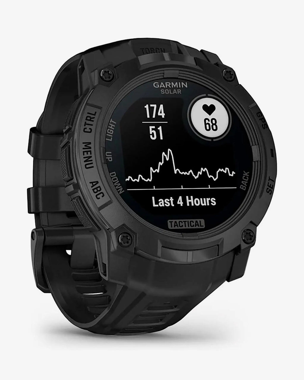 Garmin Instinct 3 Solar 50 mm Tactical Edition negro correa negro