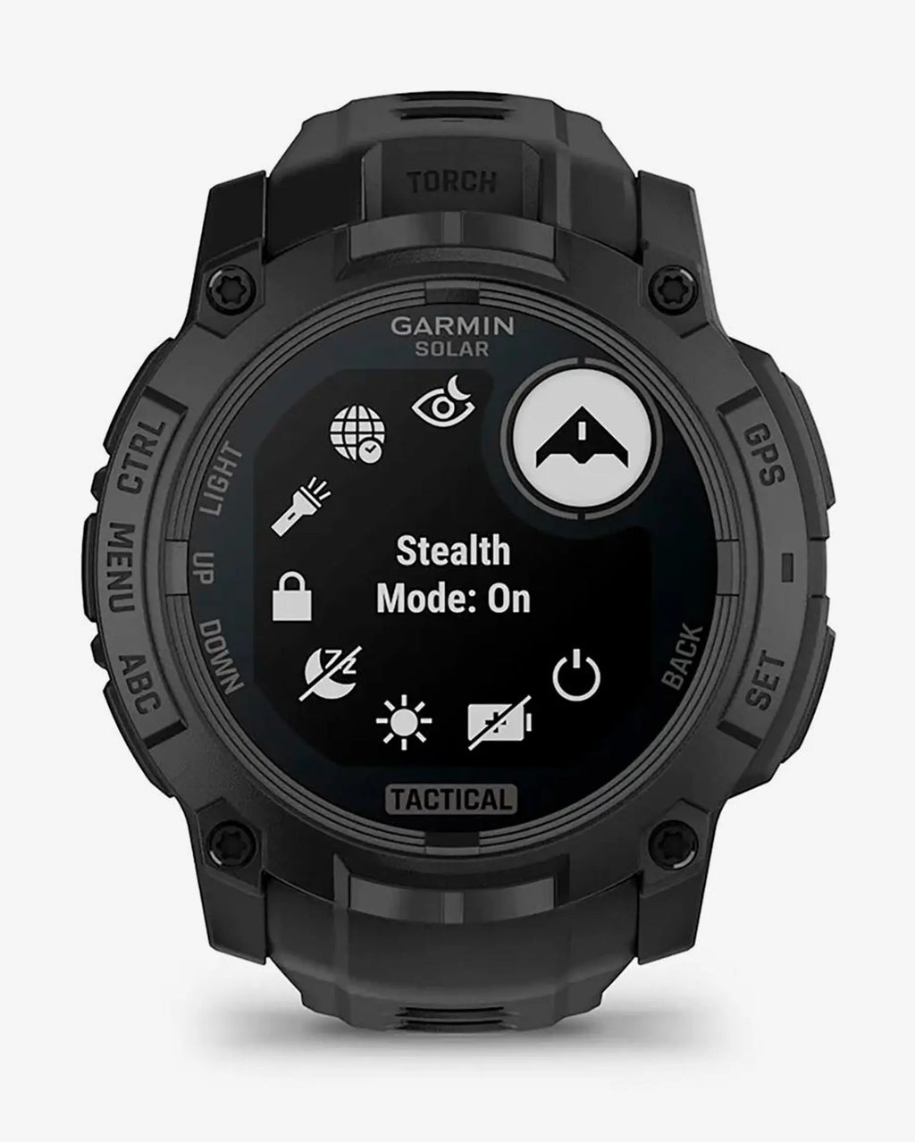 Garmin Instinct 3 Solar 50 mm Tactical Edition negro correa negro