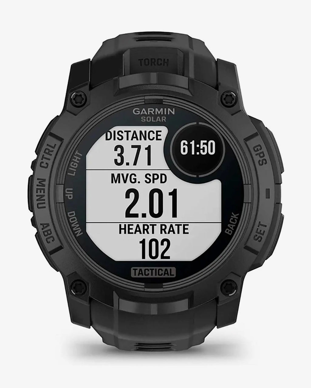 Garmin Instinct 3 Solar 50 mm Tactical Edition negro correa negro