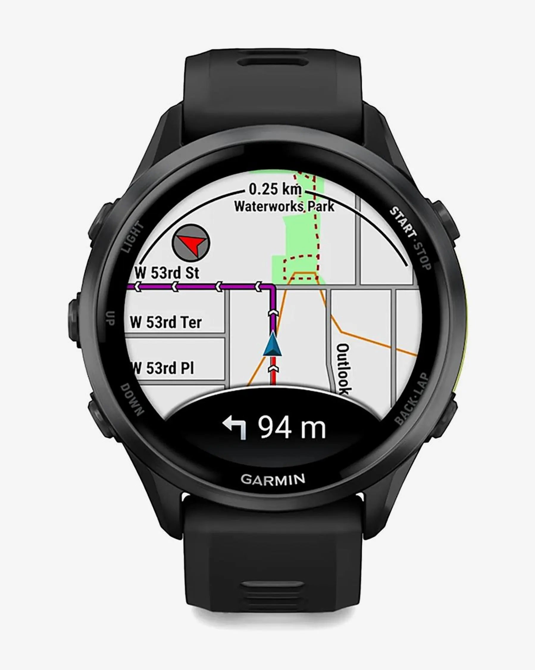 Garmin Forerunner 970 negro correa negro
