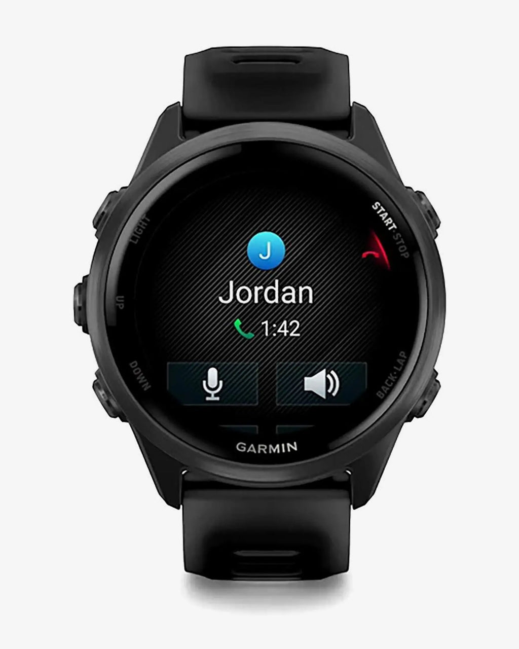 Garmin Forerunner 570 - 42 mm gris oscuro correa negro