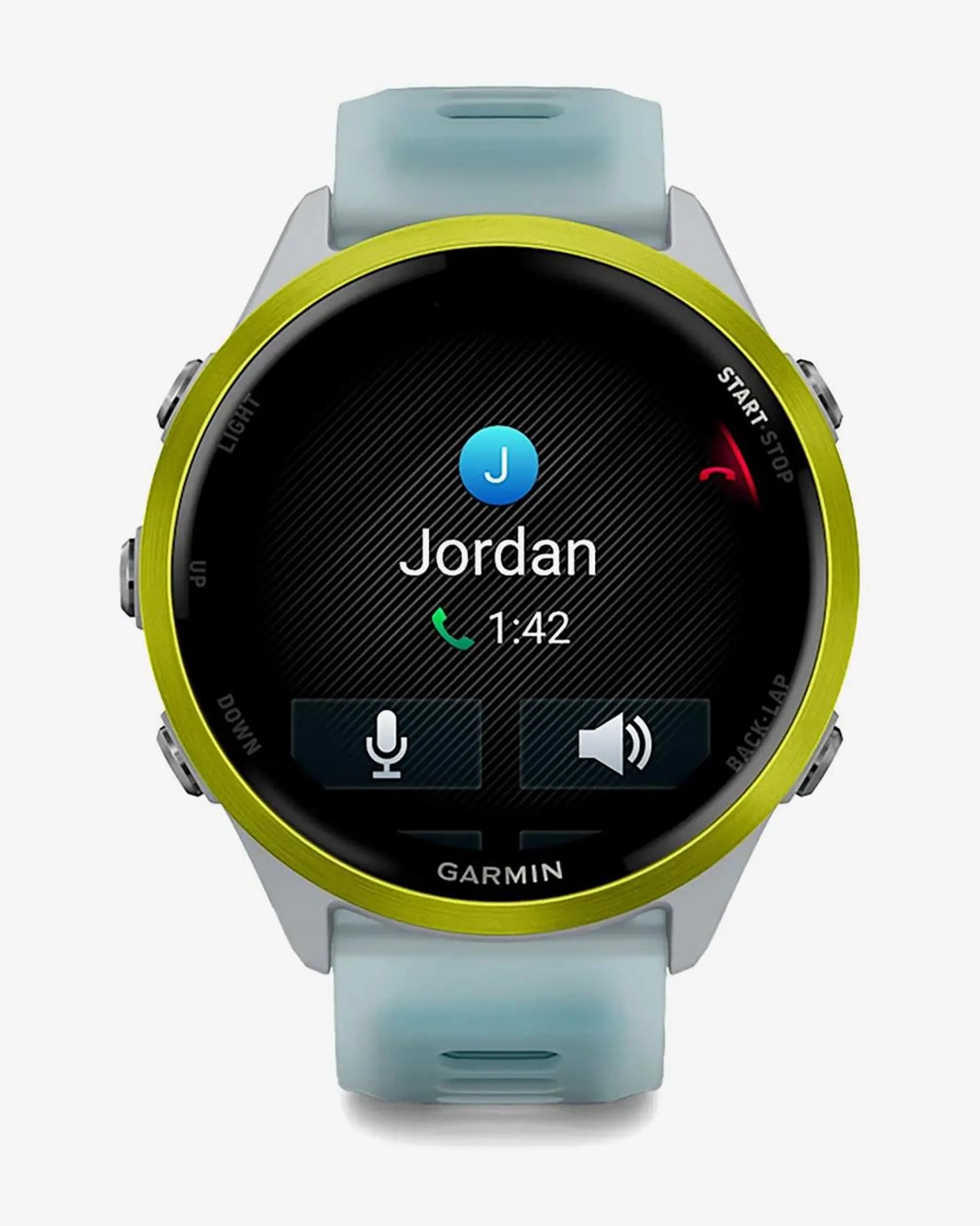 Garmin Forerunner 570 - 47 mm amarillo correa azul blanco