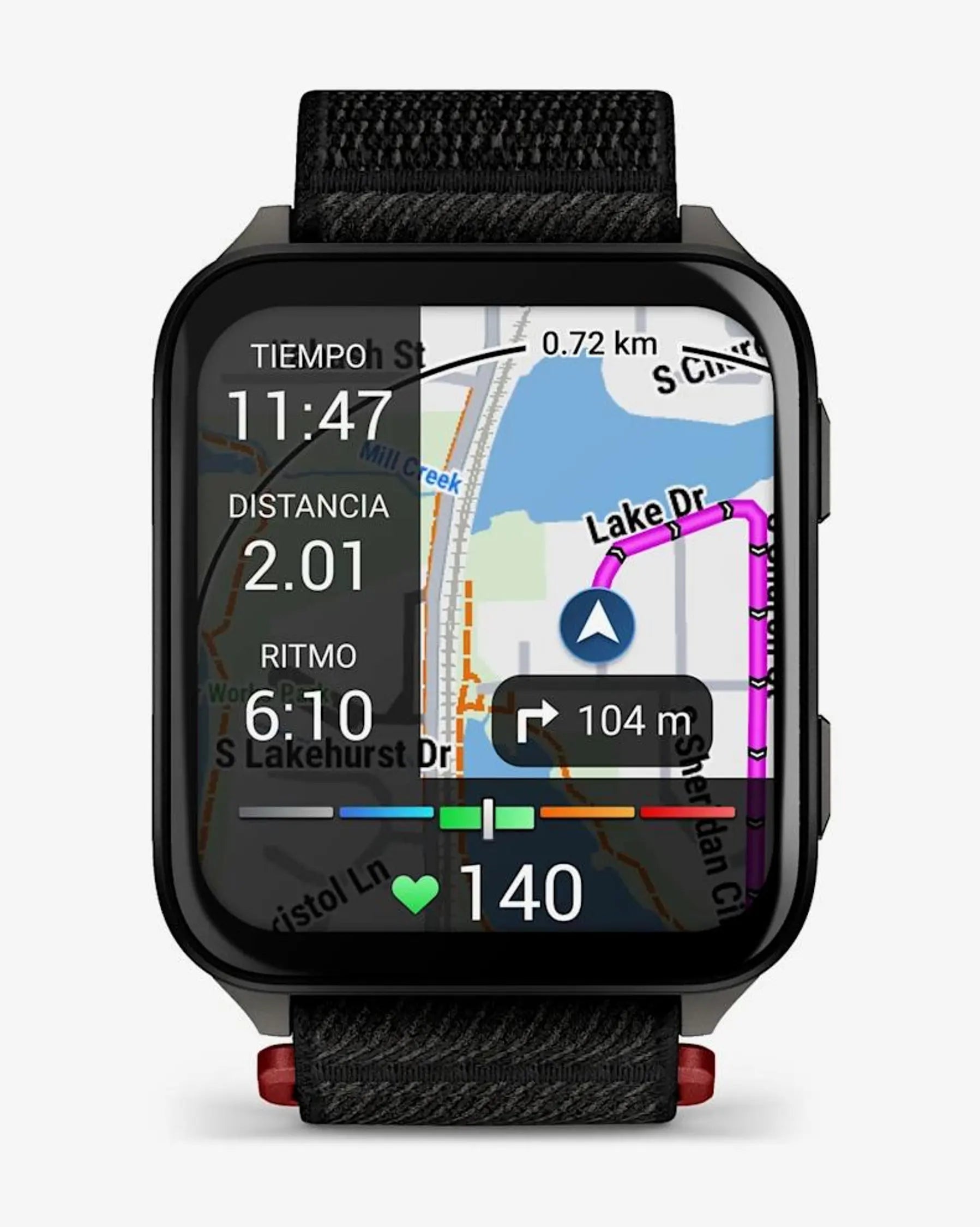 Garmin Venu X1 negro correa negro
