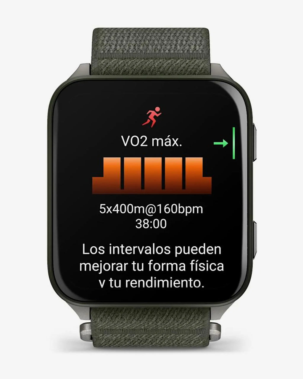 Garmin Venu X1 verde correa verde