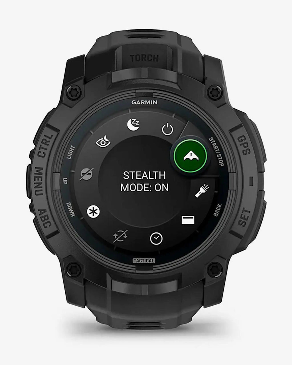 Garmin Instinct 3 AMOLED 50 mm Tactical Edition negro correa negro