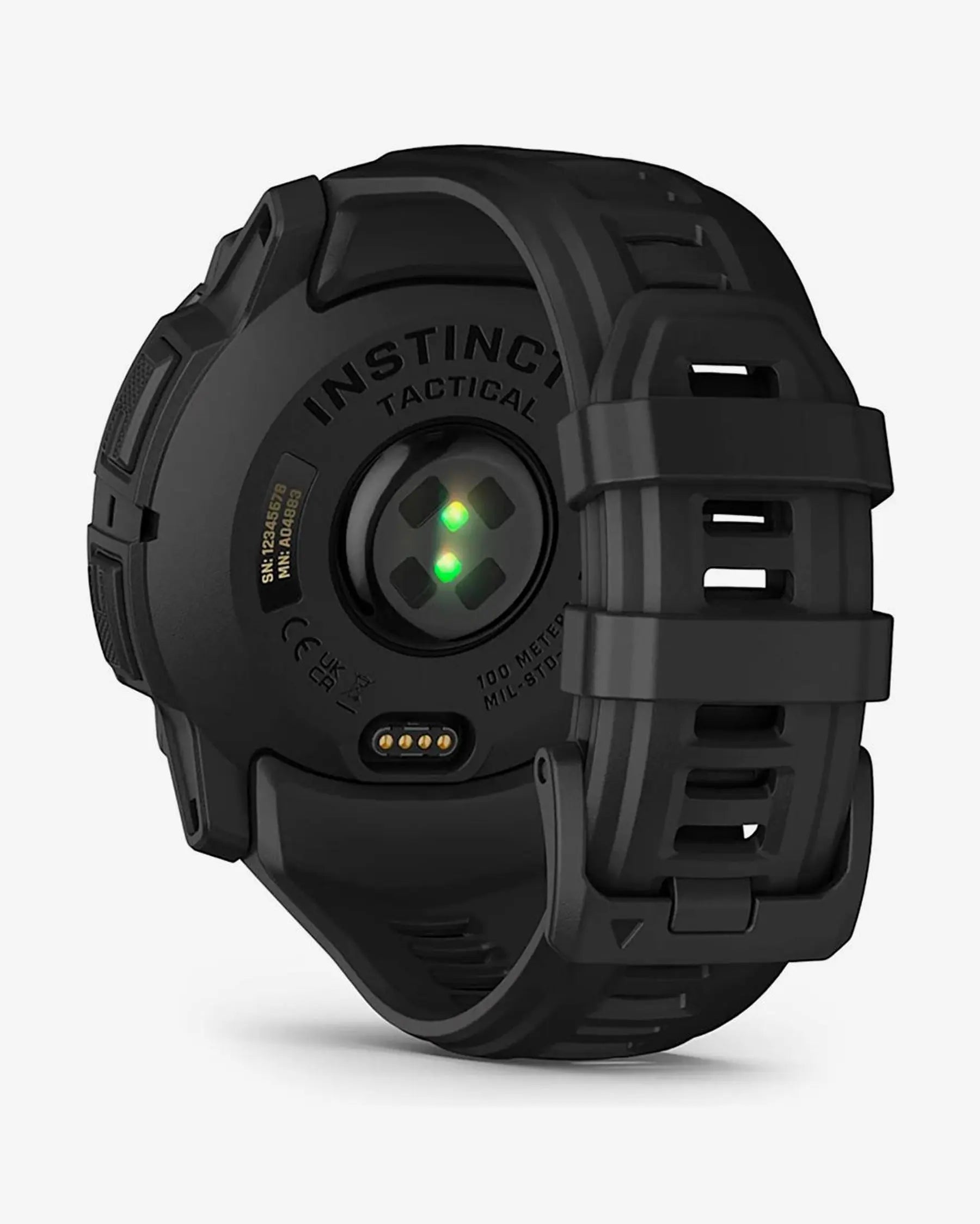 Garmin Instinct 3 AMOLED 50 mm Tactical Edition negro correa negro