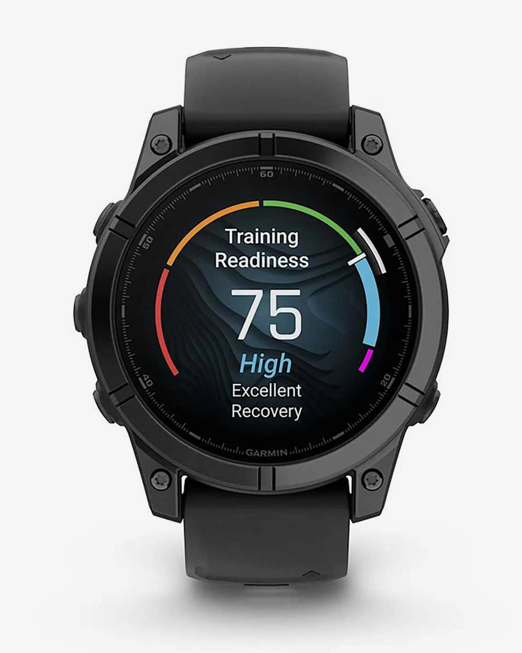 Garmin Fenix E Stainless Steel 47 mm gris pizarra correa negro