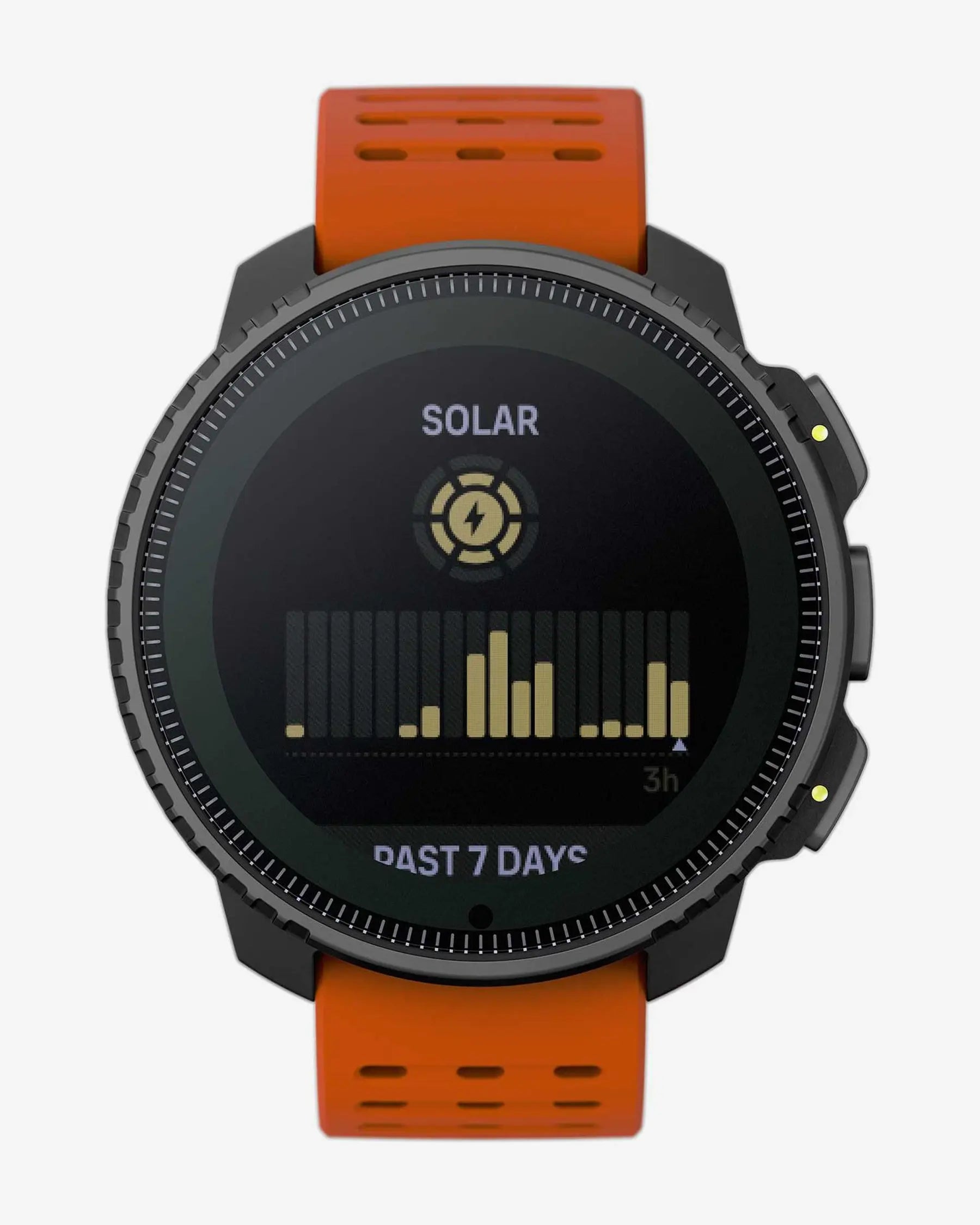 Suunto Vertical Solar acero naranja perlado negro
