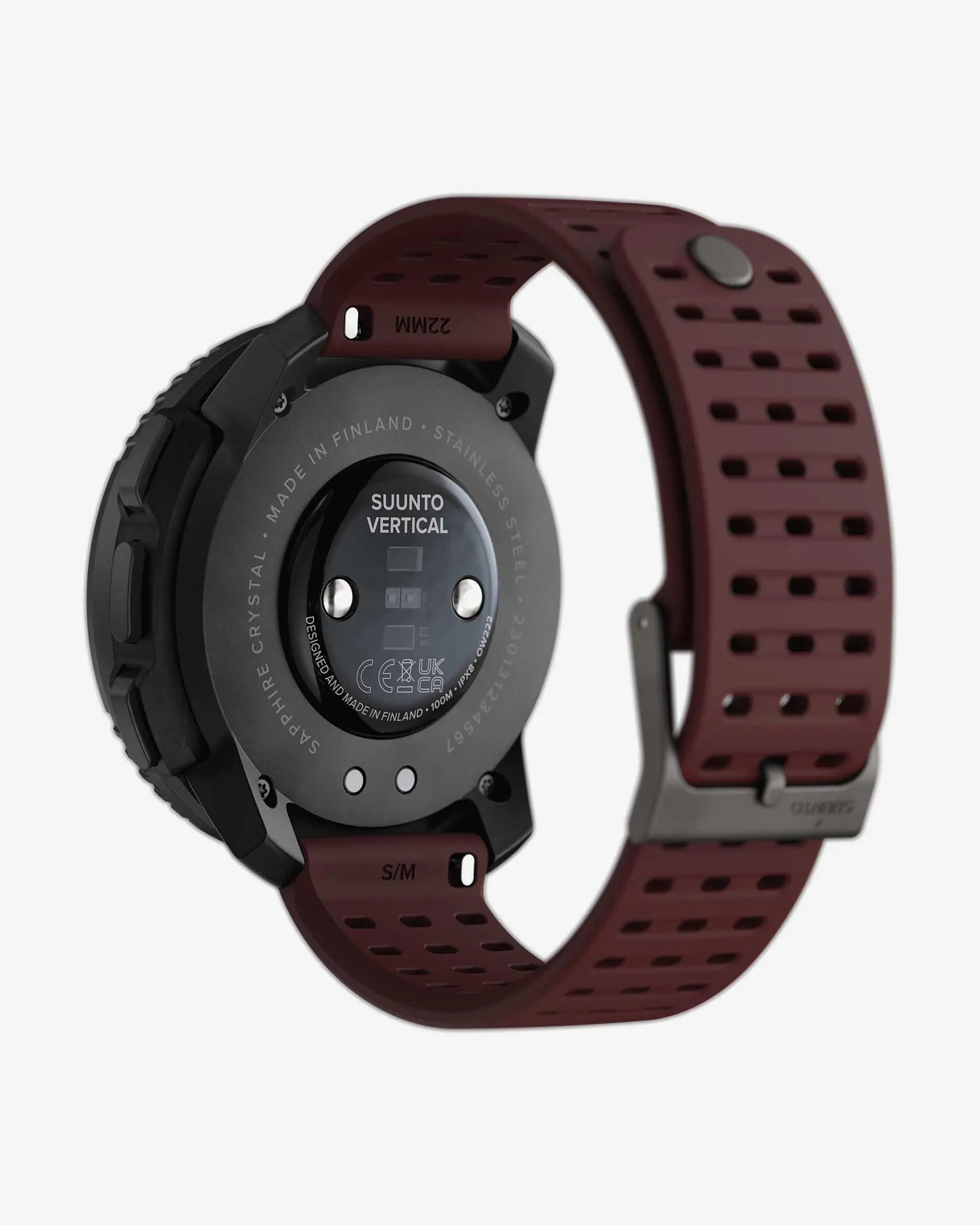 Suunto Vertical negro rojo rubí